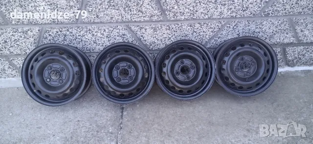 Продавам железни джанти 15-цолови , снимка 2 - Гуми и джанти - 49778659