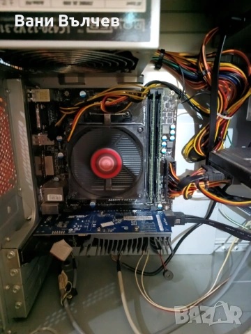 Продавам офис компютър MSI AMD , снимка 3 - Работни компютри - 53749932
