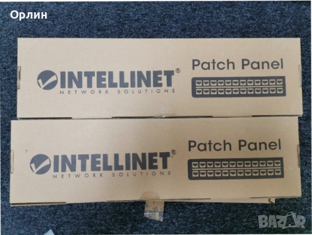 Intellinet Cat6a 24 port пач панел , снимка 2 - Мрежови адаптери - 41792194