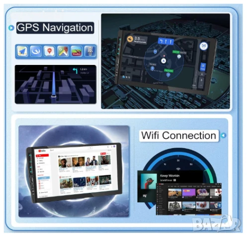 HODOZZY мултимедия за Citroën C4 2004-2009/C-QUATRE 2008-2011, 2+64G, Android 13, Carplay/Android, снимка 7 - Аксесоари и консумативи - 50980131