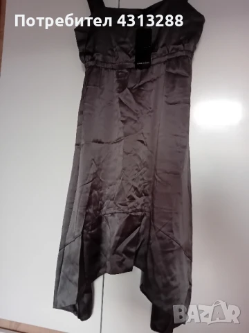 100%silk  Естествена Коприна рокля, снимка 3 - Рокли - 50783911