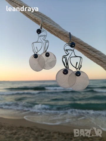 Обици балерини, снимка 4 - Обеци - 51270121