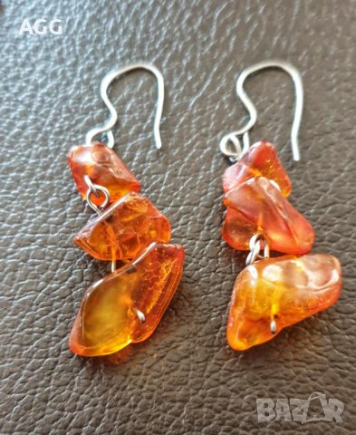 Винтидж комплект от кехлибар и мелхиор, снимка 9 - Бижутерийни комплекти - 40894738