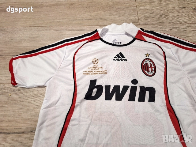 Футболна фланелка на Милан #Кака#22#ретро модел сезон 2006/2007!, снимка 5 - Футбол - 52201033