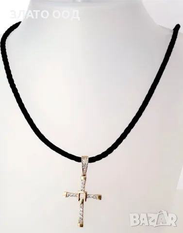 Златни колиета със силикон, снимка 17 - Колиета, медальони, синджири - 49647513