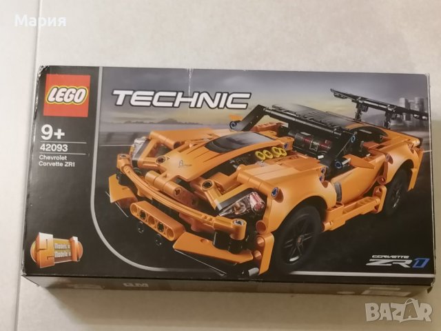 Lego 42093 Technic Chevrolet Corvette , снимка 1 - Конструктори - 41100261