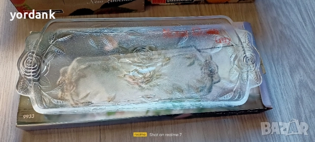 Комплект стъклени сервизи 13 части, снимка 2 - Сервизи - 52635621