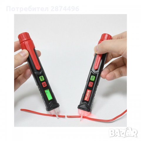 HT100E Тестер на напрежение - безконтактен, снимка 9 - Други инструменти - 35833032