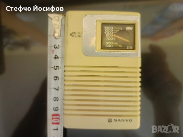 Транзистор Sanyo, снимка 2 - Радиокасетофони, транзистори - 53698894