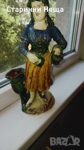 19 век Старинна керамика стара фигура фигурка статуетка статуя 