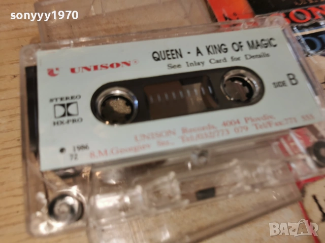 QUEEN-UNISON TAPE 0403261524E15R66, снимка 8 - Аудио касети - 53708267