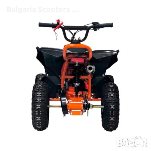 50cc/кубика Детско бензиново ATV SPORT - Оранжево, снимка 3 - Мотоциклети и мототехника - 44640734