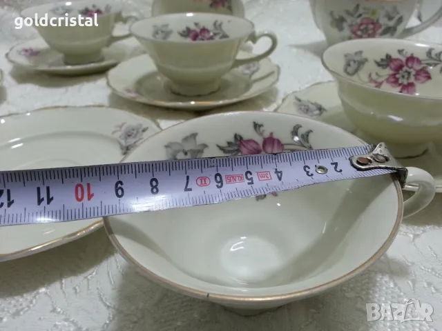 Стар немски порцелан чаши за чай кафе , снимка 11 - Антикварни и старинни предмети - 48552829