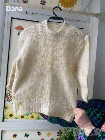 Плетена блуза, снимка 2 - Блузи с дълъг ръкав и пуловери - 35967500