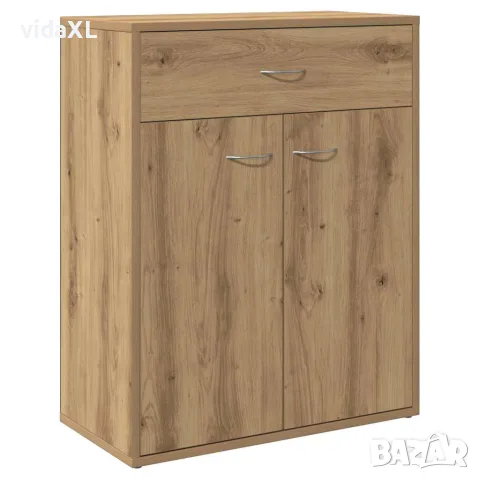 vidaXL Сайдборд, дъб артизан, 60x30x75 см, инженерно дърво, снимка 1 - Бюфети - 56148238