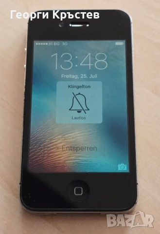 iPhone 4S, 16GB, A1387 - забравен код за отключване и вписан icloud , снимка 5 - Apple iPhone - 51140367