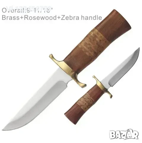 Ловен нож Алигатор сталь 65х13 (2), снимка 2 - Ножове - 50747889