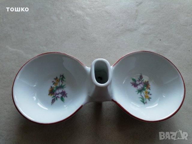 Солница порцелан 10лв . Без забележки., снимка 4 - Аксесоари за кухня - 35868416