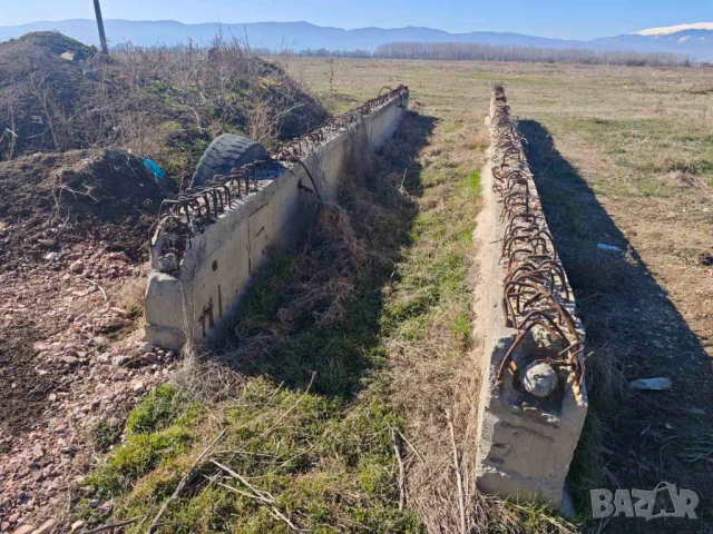 Бетон Фундамент армиран кранов път 13 метра , снимка 4 - Строителни материали - 50781691