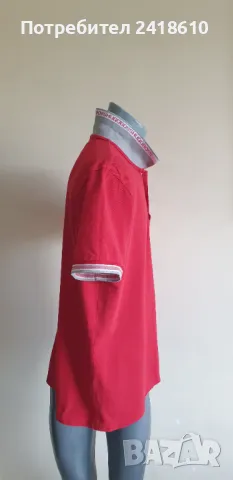 Hugo Boss Paddy Pique Cotton Modern Fit Mens Size XL ОРИГИНАЛНА Тениска!, снимка 4 - Тениски - 47258956