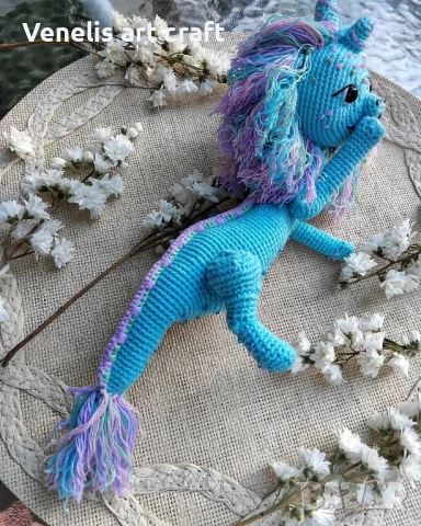 Плетена играчка / Дракон Сису , снимка 3 - Колекции - 50731062