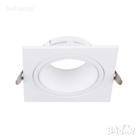 Луна За Вграждане Бяла Квадратна - Подвижна