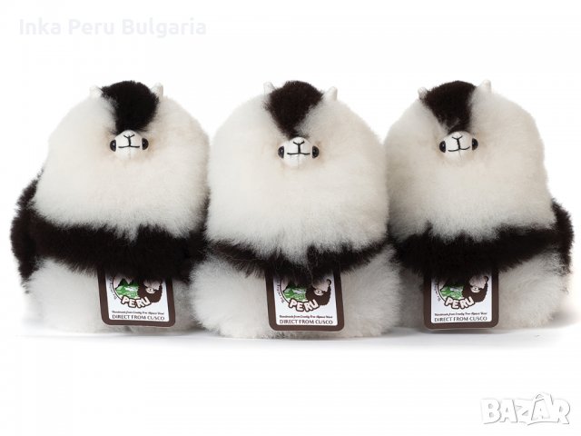  Усмихната алпака – мини, 15 см, Oreo, снимка 4 - Плюшени играчки - 40068678