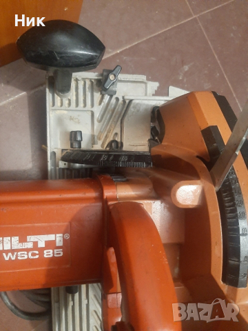 Циркуляр Хилти WSK 85, снимка 6 - Триони и циркуляри - 53039456