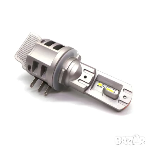 LED крушки 3900 V9 H15 36W 6500K комплект 2 броя, снимка 4 - Аксесоари и консумативи - 55864625