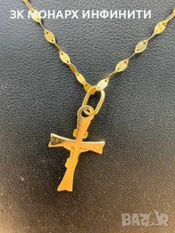 Златен ланец /585/, снимка 6 - Колиета, медальони, синджири - 53165725