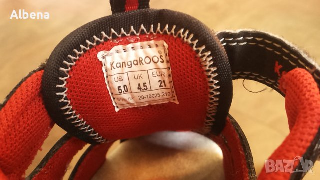KangaRoos Размер EUR 21 / UK 4,5 детски сандали 34-13-S, снимка 13 - Бебешки обувки - 39727658