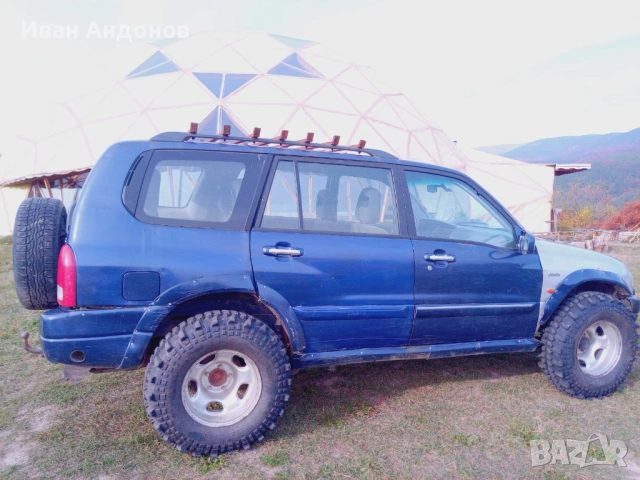 Grand vitara XL 2.7L 2004 ГАЗ/бензин off road и повдигната, снимка 4 - Автомобили и джипове - 53413863