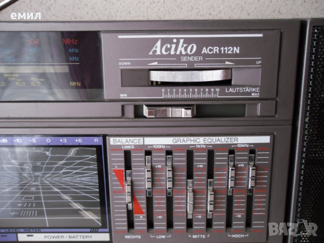ACIKO ACR 112N, снимка 4 - Радиокасетофони, транзистори - 53798792