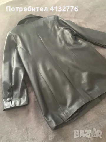 Продавам дамско кожено сако.Италия . , снимка 2 - Якета - 48081578