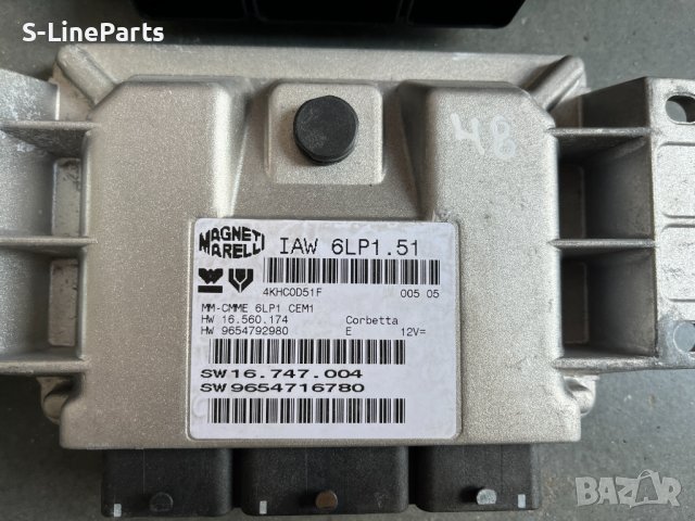 Компютър двигател IAW 6LP1.51 Peugeot 307 307 CC 2.0 16V pejo citroen #48, снимка 2 - Части - 41958657