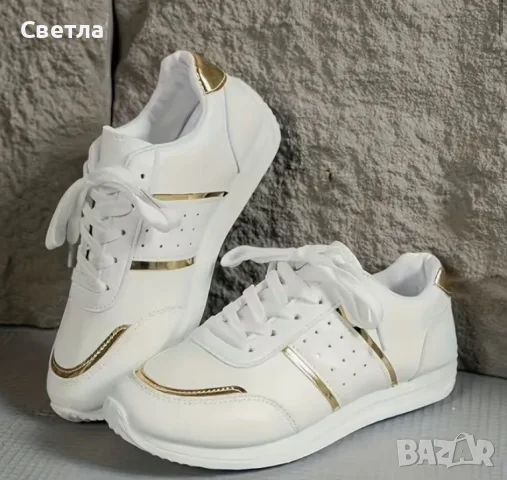Разпродажба 1 брой € 15 Налични САМО тези 3 броя, бели, 3 модела, с р-р №40-41,за стъпало 26-26,2см, снимка 2 - Маратонки - 55749674