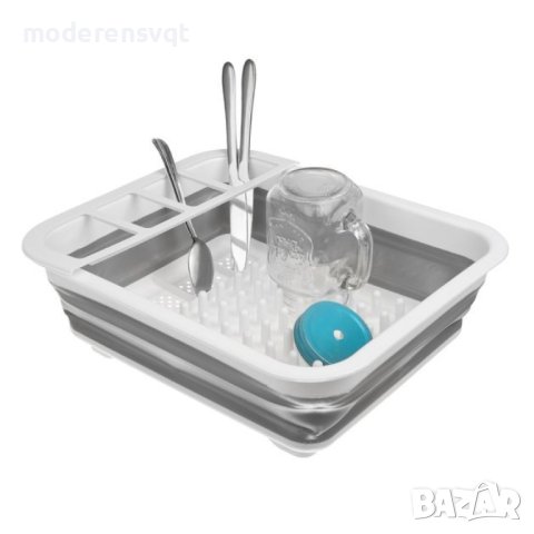 Сгъваем силиконов сушилник за съдове, снимка 2 - Сушилници - 44231769