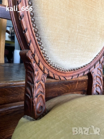 Столове в стил Медальон внос от Нидерландия, снимка 7 - Столове - 53428375