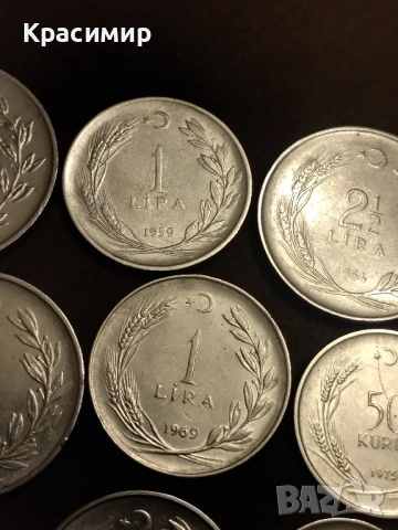 монети Турция , снимка 6 - Нумизматика и бонистика - 51883713