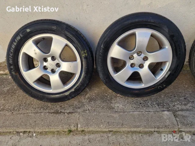 16-инчови Оригинални алуминиеви джанти 5x100 с подарък гуми за Audi A3 8L (4 броя), снимка 9 - Гуми и джанти - 55712872
