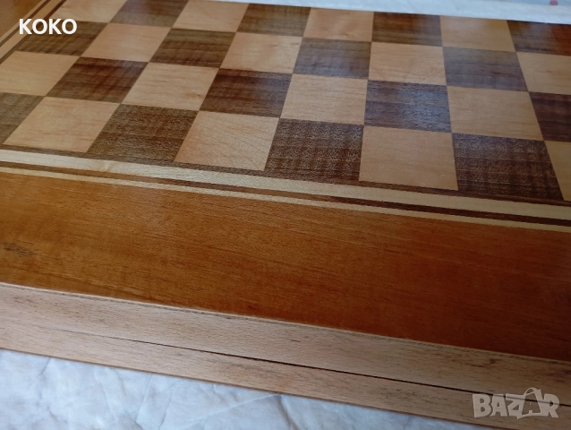 Стара Дървена Кутия от Шах, снимка 2 - Други ценни предмети - 51824693