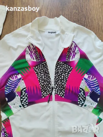 Desigual M. Christian Lacroix Running Jacket - страхотно дамско горнище КАТО НОВО М, снимка 4 - Спортни екипи - 56180932