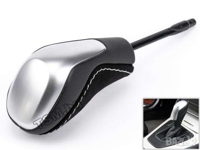 КОЖЕНА ТОПКА СКОРОСТЕН ЛОСТ за BMW E38 E39 E46 E60 E61 X3 E83 X5 E53 БМВ АВТОМАТИК АЛКАНТАРА Х3 Х5, снимка 6 - Аксесоари и консумативи - 41859900