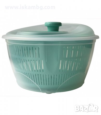 УРЕД ЗА ИЗМИВАНЕ И ОТЦЕЖДАНЕ НА ЗЕЛЕНА САЛАТА И ЛИСТНИ ЗЕЛЕНЧУЦИ - код 1905, снимка 6 - Аксесоари за кухня - 33975433