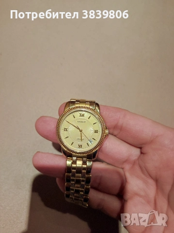 Tissot. Ballade c277/377w...позлатен. часовник, снимка 7 - Мъжки - 53477424
