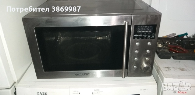 Микровълнова със грил, снимка 3 - Микровълнови - 52690202