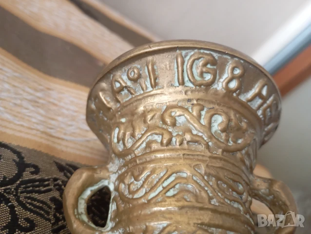 Старо хаванче с чукало, снимка 3 - Други ценни предмети - 51229105