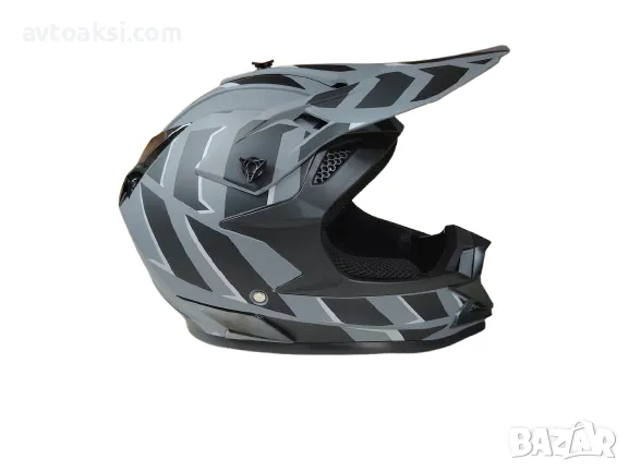 Каска Крос Мотор/Скутер/Бъги/Вело/АТВ-4040, снимка 2 - Аксесоари и консумативи - 47553323
