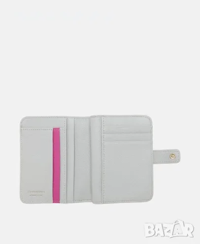 Портфейл Emporio Armani Leather wallet, снимка 3 - Портфейли, портмонета - 56015180