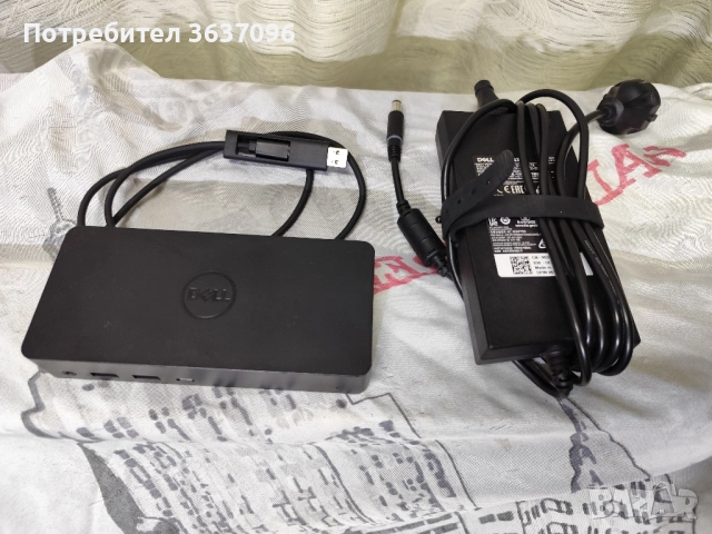 Dell D6000 Док станция , снимка 2 - Лаптопи за работа - 51457812